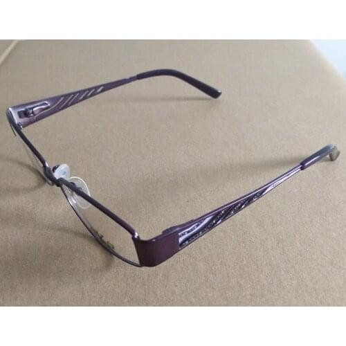 Metal Half Frame Optical Glasses Frame Myopia Men Women Dioptric Men Simple Business Spectacle Frames