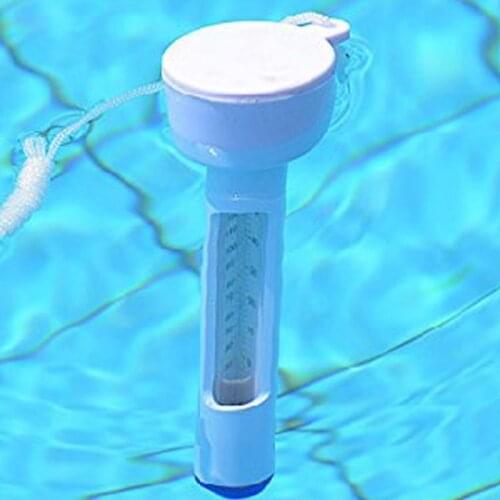 Durable Outdoor Swimming Pool Water Thermometer Dedicated Pool Temperature Tester Pond Floating Water Analysis Instruments