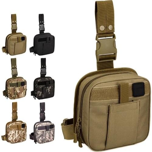 Tactical Drop Leg Military Bags Camouflage Fanny Thigh Waist Outdoor Hunting Bag Pack Motorcycle Riding Men First Aid Kits