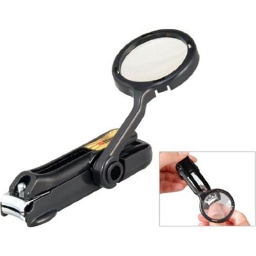Trimmer Manicure Toe Scissor Maginify Pedicure Finger Toenail Tool nail Finger Nail Cutter Clipper Magnifier