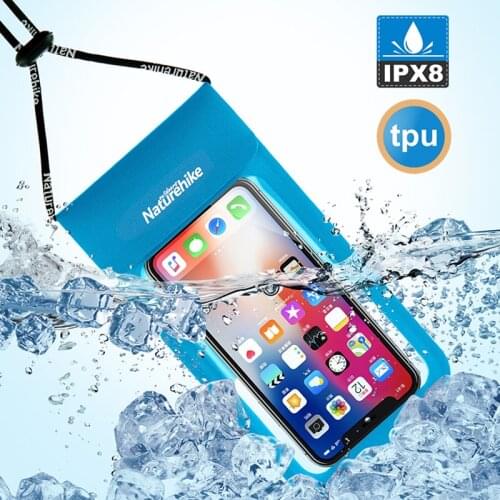 Naturehike Swimming Waterproof Bag IPX8 Waterproof Phone Case dry bag Pouch for Boating Kayaking Rafting