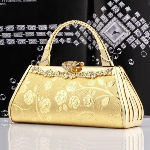 Women Evening Bags Handbag Gold Bag Bag Bag Bag Retro Bag Bag Bag Clutch Bag Bolso Mujer
