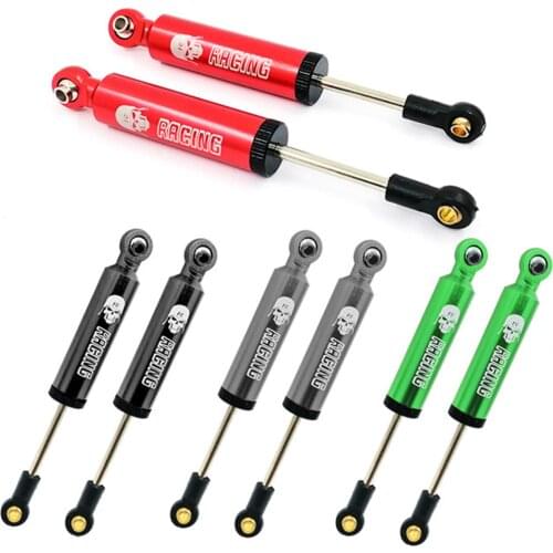 2Pcs Built-in Spring 90mm Shock Absorber Damper For 1/10 RC Crawler Axial SCX10 90046 TRX-4 MST Redcat RC Car