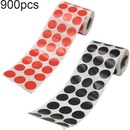 900pcs/Roll Splatter Target Stickers Practice Targets Sticker Repair Patch Tool Diameter 2cm Shooting Paintball Accessories Part