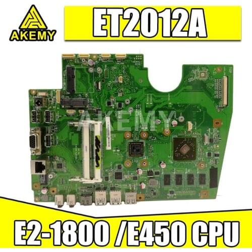 For ASUS ET2012A H61 LGA1155 DDR3 standalone graphics all-in-one motherboard With E2-1800 CPU 90R-PT007MB7000VZ