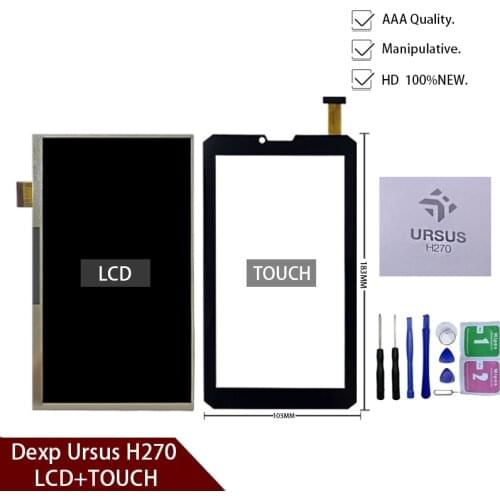 For Dexp Ursus H270 Touch+LCD Screen