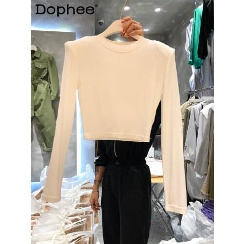 Женские базовые футболки Dophee China At AliExpress