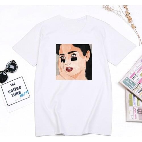 Cartoon Harajuku Princess T Shirt Summer 2020 New O-Neck Punk Aesthetics TShirt Print Casual Short Sleeve Streetwear Women Top