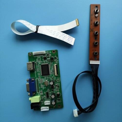 Kit for N156HCA-E5A/N156HCA-E5B/N156HCA-GA4 30pin LCD LED panel Display Controller board EDP DRIVER HDMI VGA 1920x1080 screen