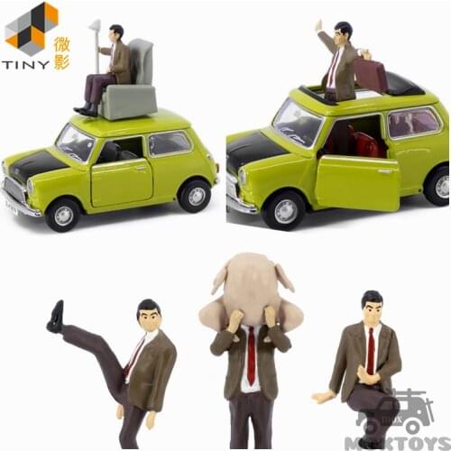 Tiny 1:50 Mr Beans MINI Set Model Car with Figure & Sofa/Figure set