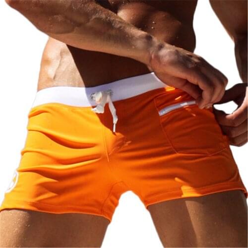 Fashion Mens Board Skinny Shorts with Inside Mesh Patchwork Beach Short Lining Liner Short Quick Dry sungas de praia homens