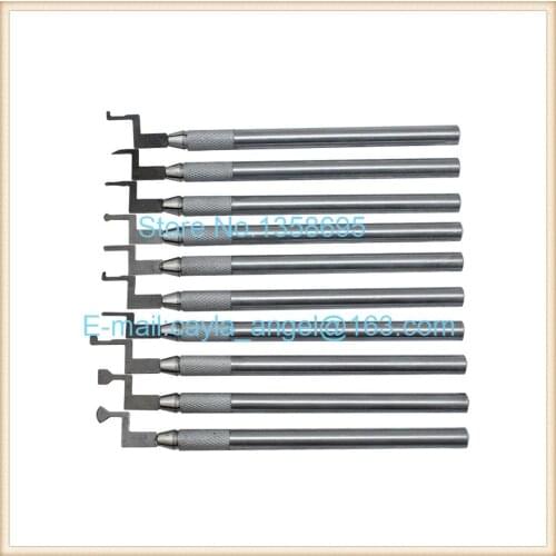 Wax Carving Knife Kit include 10 Pieces Sculpture Blade, Packed Dig Bedknife,Wax Pottery Clay Sculpture Carving Modeling Tool