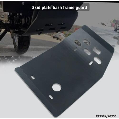 Motorcycle skid plate bash frame guard Tricker XG250 XT XG 250 for Yamaha XT250X Serow 250 2005 2006 2007 2008 2009 2010-2013