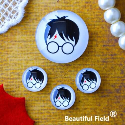 12mm 25mm 14mm 16mm 18mm 20mm Photo Glass Cabochons Round Cameo Set Handmade Settings Stone Magic FPS520