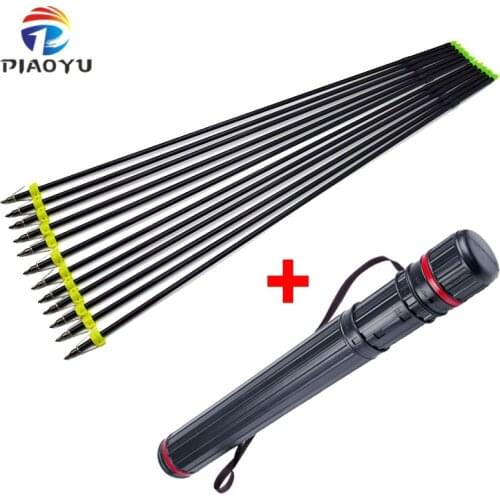 Compound bow Hunting Fiberglass Fishing Arrow Shooting Arrow Slingshot Hunting Archery Arrow for Recurve Bow Slingshot Hunting