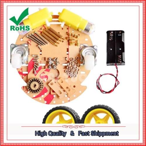 Intelligent car track avoidance remote control car double two-wheel drive three rounds mini round RT4 car X-0.3KG