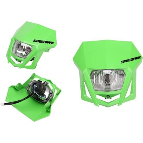 Universal cross country motorcycle accessories headlamp personalized grimace headlamp for KTM 250 150 SX XC MX exc