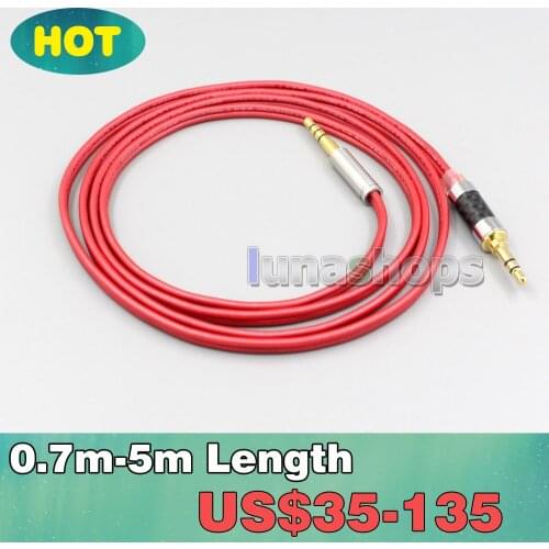 4.4mm XLR 2.5mm 99% Pure PCOCC Earphone Cable For Denon AH-mm400 AH-mm300 AH-mm200 Beats solo2 solo3 SHP9500 LN006698