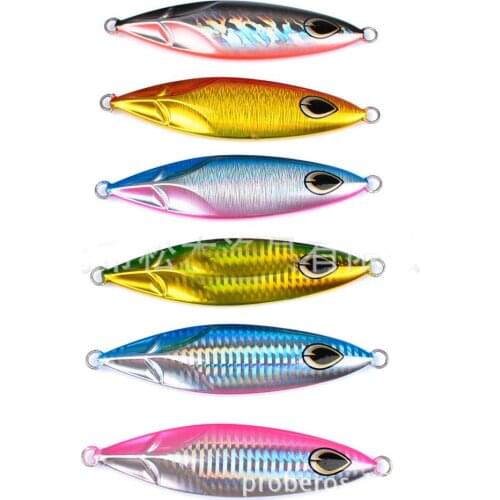 5PCS Deep sea Fishing Ocean Boat Rock Beach Metal Slow Jig Jigging Jigbait Spoon Lure baits 180g/11.5cm