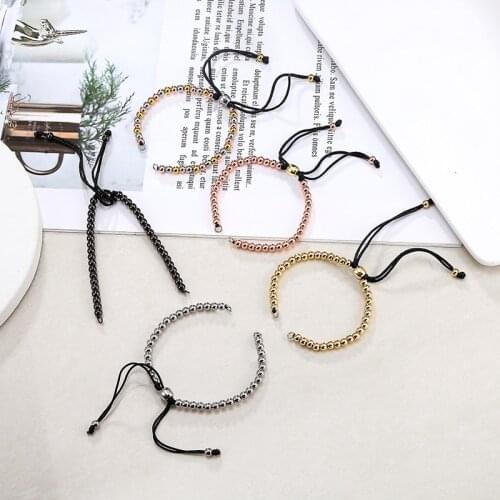 Handmade DIY bracelet jewelry accessories adjustable chain connector link womens Metal Bracelet production supplies