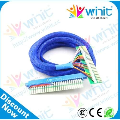 Arcade electrical automotive audio auto wire harness connector for game machine radio wire harness plugs switch
