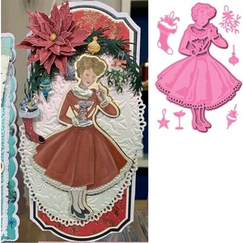 BETTYS CHRISTMAS Metal Cutting Dies Scrapbook Diary Decoration Stencil Embossing Template DIY Greeting Card Handmade 2021 NEW
