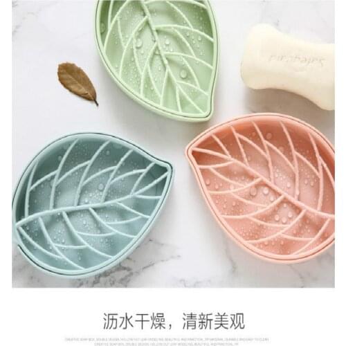 Leaf Shape Soap Holder Portable Washing Bath Travel Scented Slice Sheets Foaming Box Paper Soap Wholesale Drop Shipping