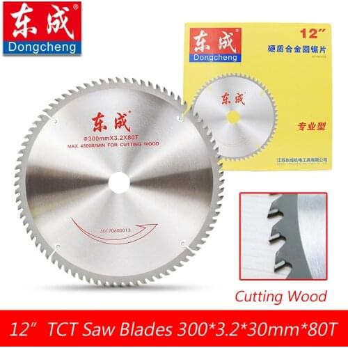 12" 80 Teeth TCT Circular Saw Blades Cutting Wood 300*3.2*30mm*60 Teeth Table Saw Blades For Woodworking Bore 30.0mm or 25.4mm