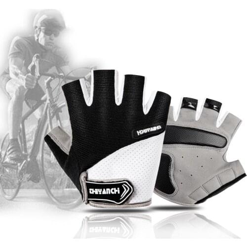 Breathable Half Finger Cycling Gloves Anti Slip Pad Motorcycle MTB Road Bike Gloves Men Women Sports Bicycle Gloves