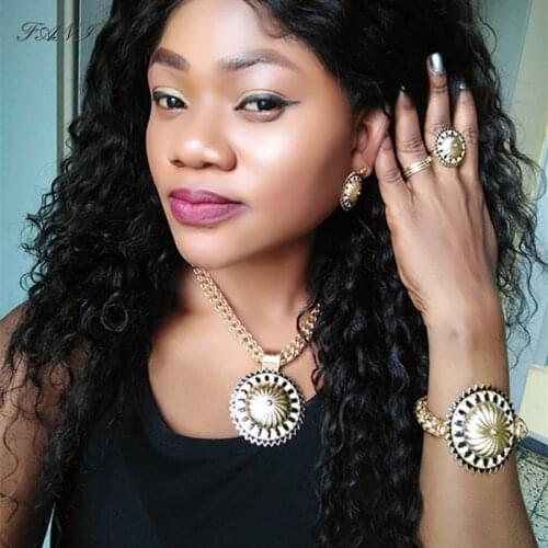 Fani Dubai gold designer Jewelry Sets Women Costume Nigerian Wedding Jewelry Sets Brand Fashion African Beads Jewelry Sets