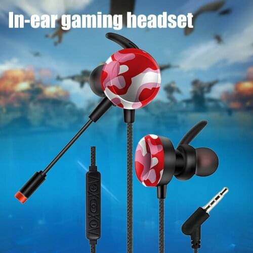 GM-D8 Earphone Wired Noise Reduction Retractable Dynamic Earphone for Phone for Galaxy S10 S9 S8 S7 S6 huawei xiaomi Smartphone