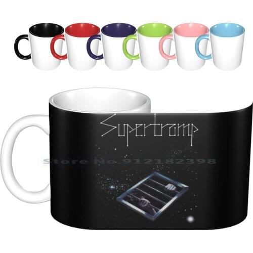 Supertramp Ceramic Mugs Coffee Cups Milk Tea Mug Supertramp Heavy Psych Hard Prog 70s Vintage Retro Classic Creative Trending