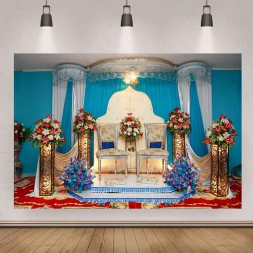 Classic Wedding Ceremony Studio Photography Backgrounds Simple Love Art Shooting Birthday Party Backdrops Custom Banner