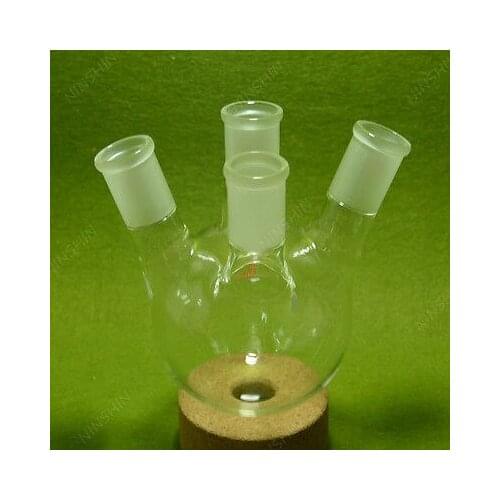 Round Bottom Flask,500ML,4 Neck,24/40,Four Neck,lab Flask 24/40