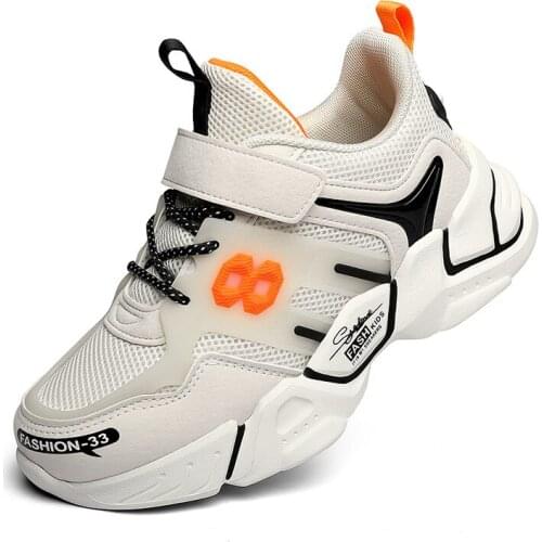 2020 Childrens Casual Shoes Fashion Casual Spring Autumn Winter Kid Sneakers Breathable Mesh Soft Sole Trend Boys Shoes 28-39