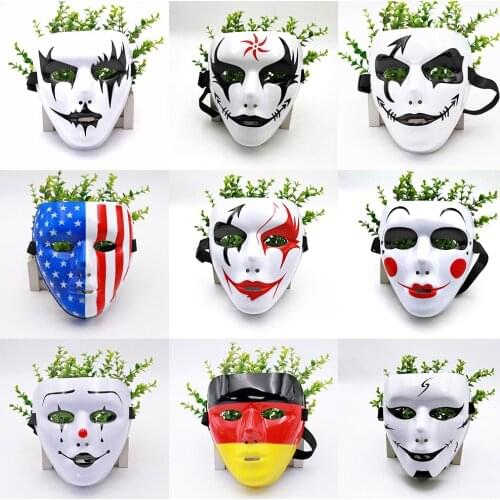 Hot Hip hop Masquerade Grimace Makeup Cospaly Adult Masks Halloween Christmas Carnival Performance Gift Props Unisex Party Mask