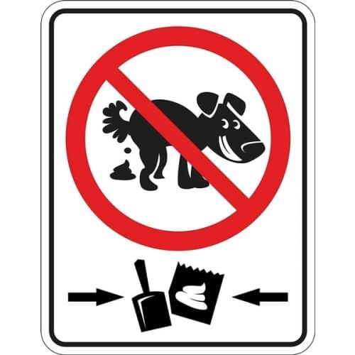 Tin Plate Sign Please Note No Dog Poop NO Pets Allowed No Dog Walking NO Dogs Allowed Sign Clusters Prohibition Outdoor