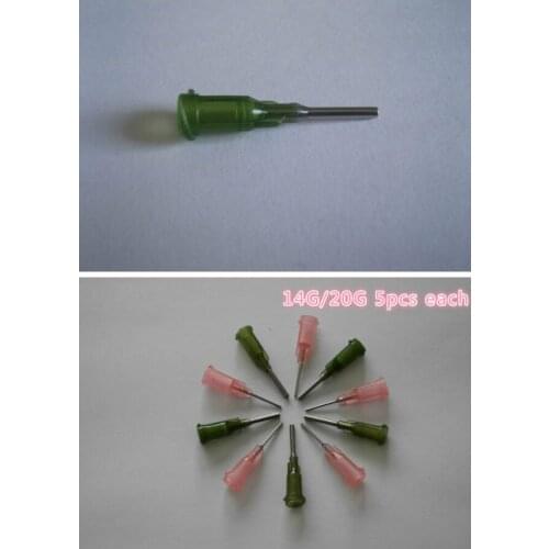 0.5 inch Plastic steel dispensing head is suitable for the steel dispensing cone 14G/20G 5pcs each