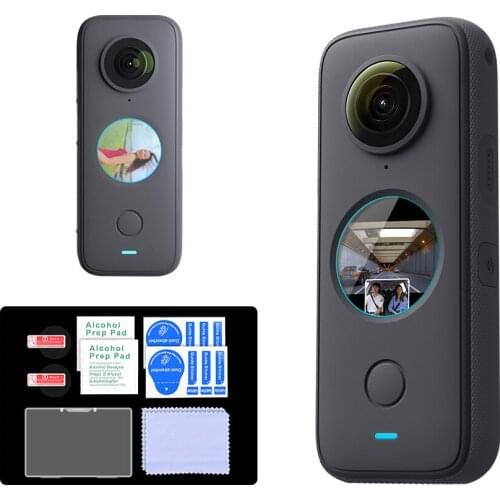 Tempered Glass Film for Insta360 One x2 Camera Protective Film Screen Protector HD Scratch Resistant Sports Camera Accessories