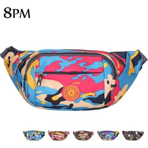 Waist Bag Belt For Men Women Sport Running Waterproof Belt Male Female Money Phone Waistba Fashionable Camouflage Waist Bag