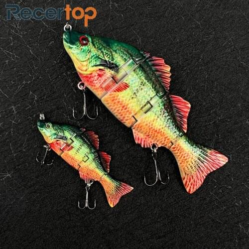 2021 recertop fishing swimbait 10cm 21g Sea bass trout lures 3D eyes Fake bait Simulation fish Artificial fishing tackle set