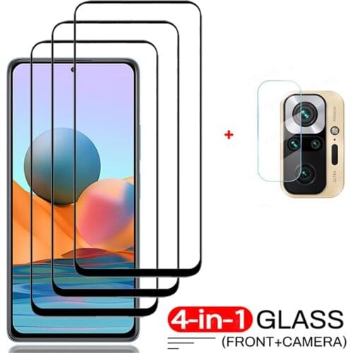 Redminote-10t, screen protector for redmi note10 pro tempered glass note 10s xiaomi redmi note10 5G camera film redmi note 10pro