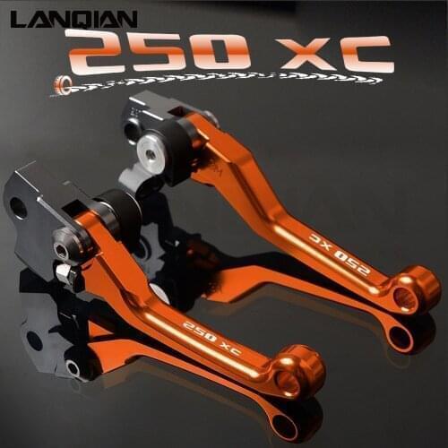 For 250XC 250 XC 2006-2018 2010 2011 2014 2015 2016 2017 Brake Clutch Lever Dirt Pit Bike Brake Clutch Levers Grips Accessories