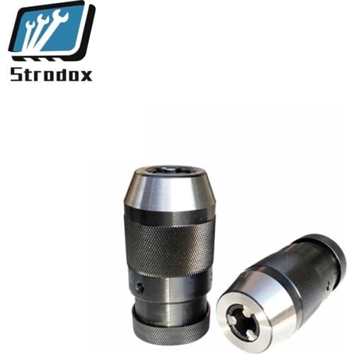 Self Tighten Keyless Drill Chuck B10 B12 B16 B18 B22 chuck collet JT6 chuck for Drilling Machine Taper Drill Chuck