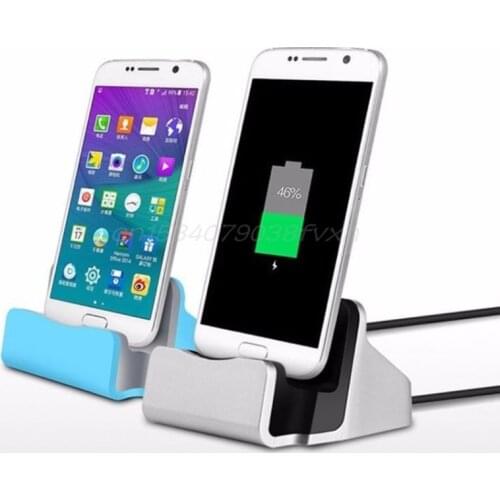 Type-C Fast Charging Dock Station Desktop USB C 3.1 Docking Charger with Cable for Huawei P9 Plus Smart Cell Phone