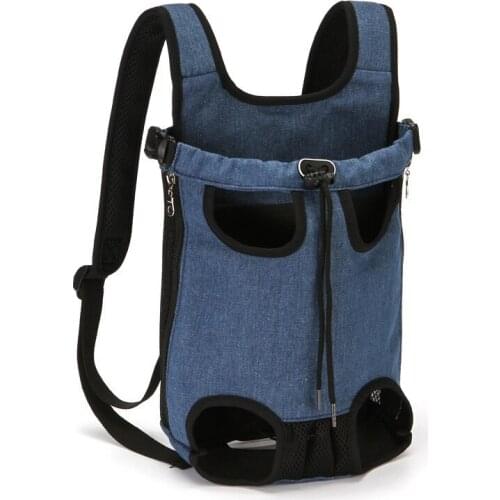 Outdoor Pet Dog Carrier Bag Pet Dog Front Bag Travel Backpack Breathable Backpack Head Comfort