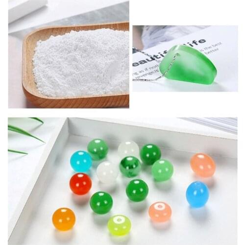 Magic Handmade Jade Agate Crystal Stone Powder Pigment Resin Mold Jewelry Making X4YA