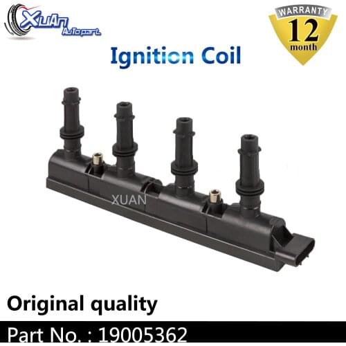 XUAN High Quality Ignition Coil 19005362 For BUICK ENCORE CADILLAC ELR CHEVROLET CRUZE CRUZE LIMITED SONIC TRAX VOLT 1.2L 1.4L
