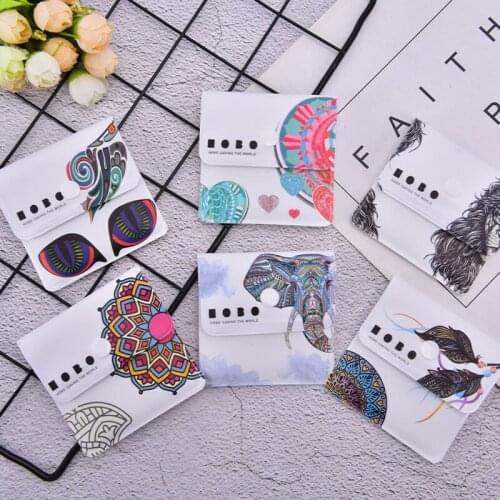 1PC Portable Pocket Ashtray Outdoor Cigarette Ash Tray Storage Bag New PVC Ashtrays Bag