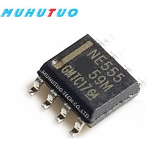 10PCS NE555 NE555DR patch 8 pins SOP8